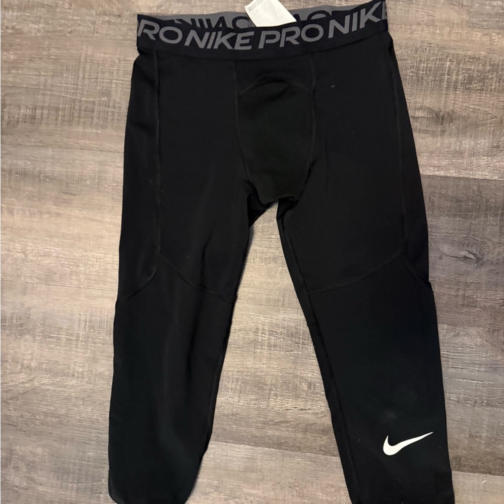 Nike Pro Kids Dri fit base layer calf length
